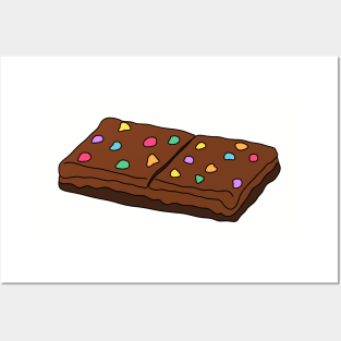 Cosmic Brownie Little Debbie Cake Posters and Art